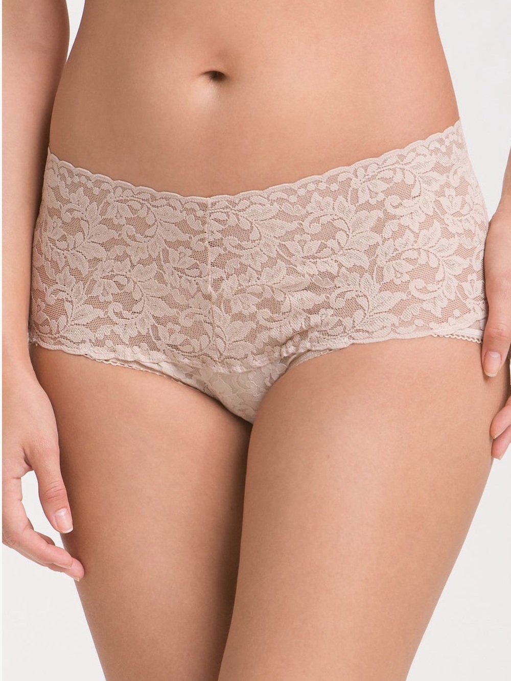 Hanky Panky retro lace  vikini v-kini panty panties XL Chai